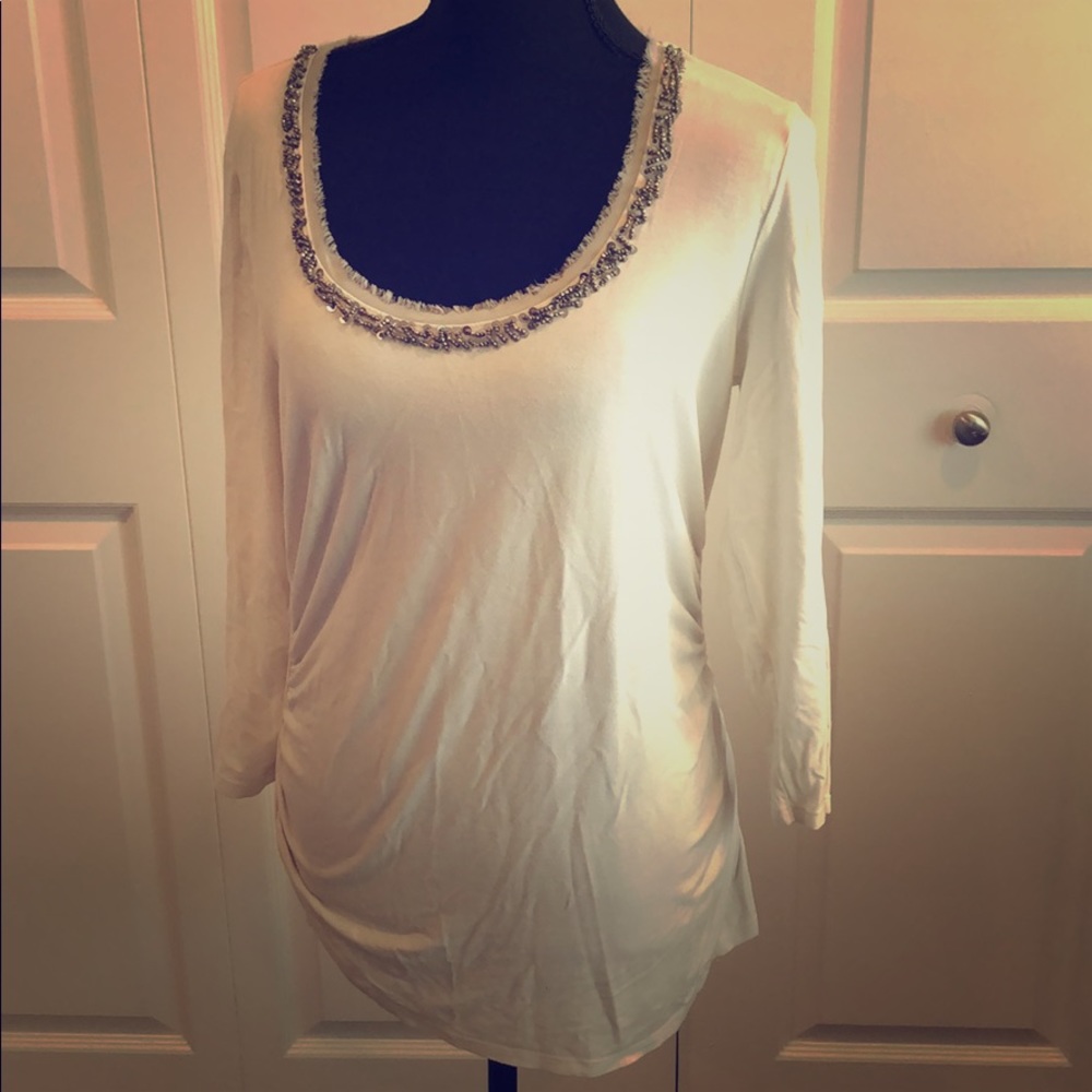 WHBM Scoop neck T